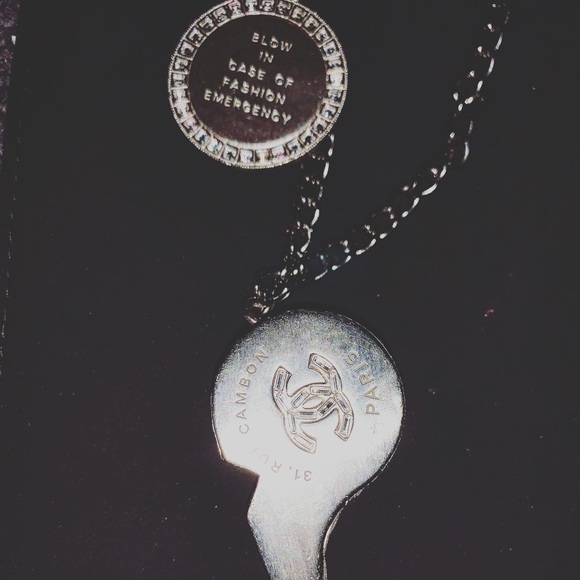 Authentic CHANEL ALL CRYSTAL WHISTLE FOR SALE! - Picture 7 of 8